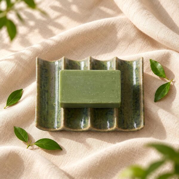 Ceramic Draining Bar Soap Holder